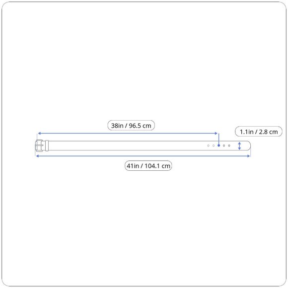 Calvin Klein Mens Reversible Leather Belt With Brushed Silver Buckle Size 41 - Picture 8 of 8